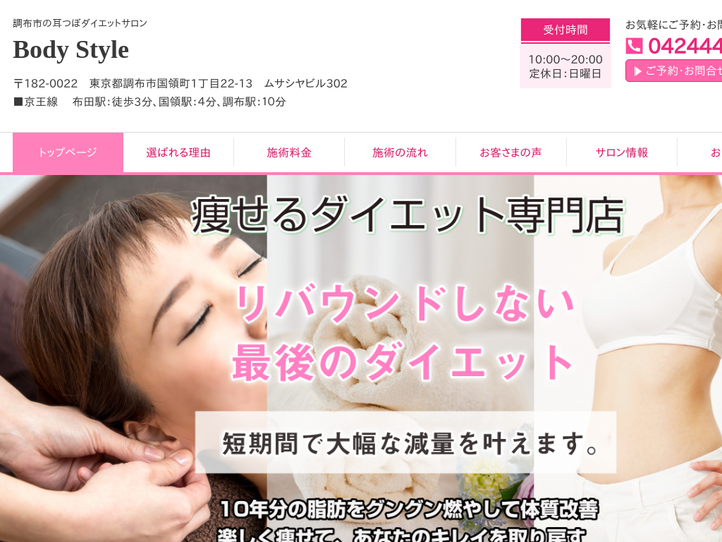 �����s���z�s�̒��z�s�̎��ڃ_�C�G�b�g�T�����@Body Style